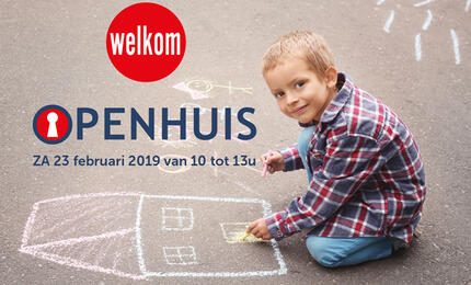 OPENHUIS | ZA 23 FEBRUARI | 10-13U | WELKOM