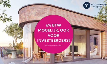 Permanente regeling 6% bij sloop en heropbouw juli 2025