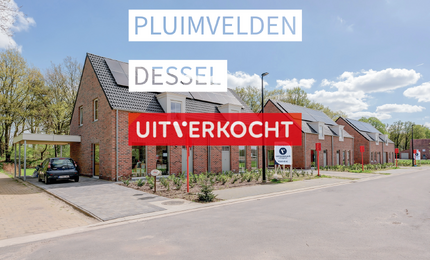 Nieuwbouwproject Pluimvelden in Dessel uitverkocht!