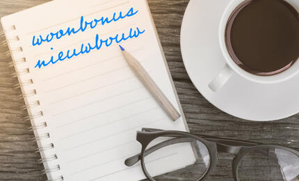 Geniet nu nog van de woonbonus bij aankoop van NIEUWBOUW.