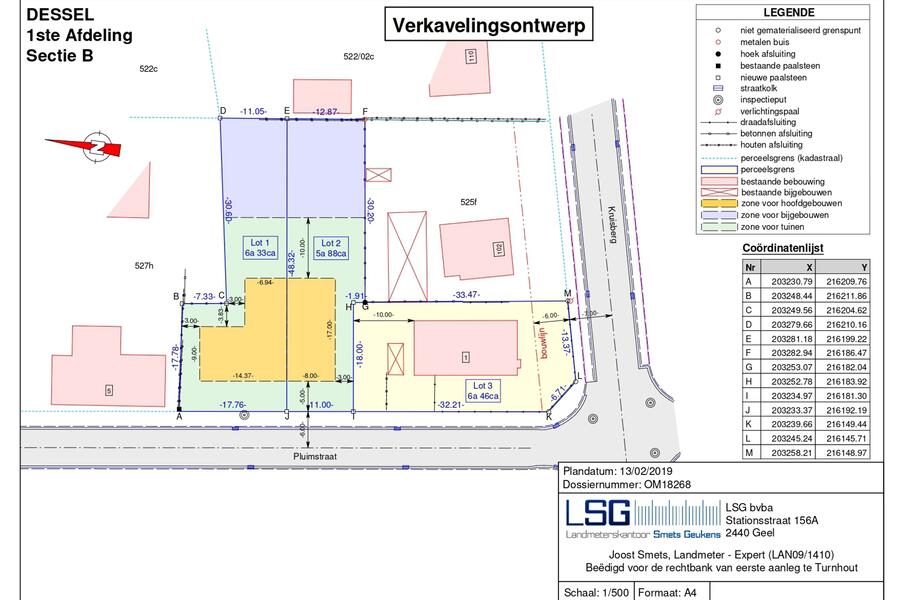 te koop grond dessel pluimstraat 1 b